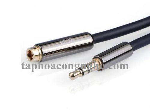 Ugreen 30707 0.5M màu Đen Cáp âm thanh 3.5mm nối dài AV124 30030707